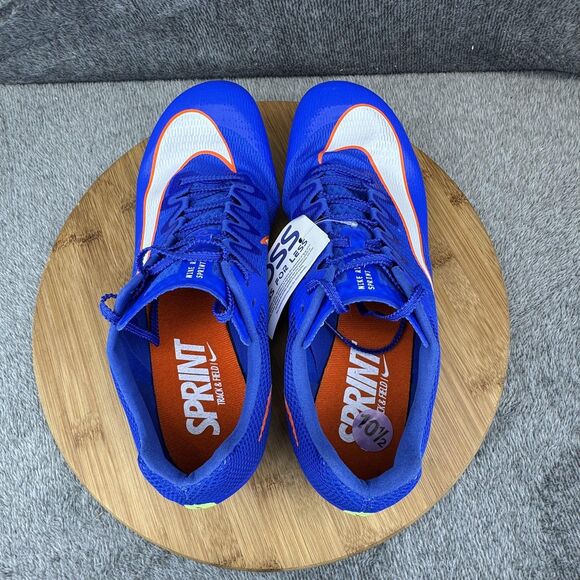 Nike Zoom Rival Sprint Track Shoes Mens Size 10.5 DC8753-401 Spikes New - Picture 5 of 11